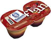 Mängden socker i Sobremesa Láctea Flan Calda Frutas Vermelhas Batavo Bandeja 200g 2 Unidades