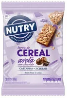 Mängden socker i Pack Barra De Cereal Avelã Cobertura Chocolate Nutry Pacote 66g 3 Unidades