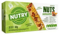 Mängden socker i Pack Barra De Nuts Sementes Nutry Caixa 60g 2 Unidades