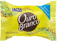 Mängden socker i Bombom Wafer Lacta Ouro Branco Pacote 1kg