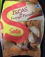 Mängden socker i Iscas de Frango Picante