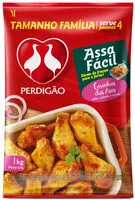 Mängden socker i Coxinha Da Asa De Frango Congelada Temperada Perdigão Assa Fácil 1kg Tamanho Família