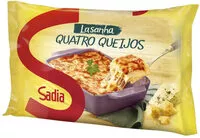 Mängden socker i Lasanha Quatro Queijos Sadia Pacote 600g
