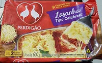 Mängden socker i Lasanha Calabresa Perdigão Pacote 600g
