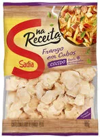 Mängden socker i Peito De Frango Cozido Em Cubos Congelado Sadia Na Receita 400g