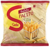 Mängden socker i Batata Pré Frita Palito Congelada Sadia Pacote 400g