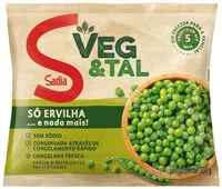 Mängden socker i Ervilha Congelada Sadia Veg Tal Pacote 300g