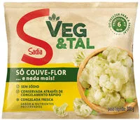 Mängden socker i Couve Flor Congelada Sadia Veg Tal Pacote 300g