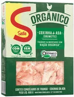 Mängden socker i Coxinha Da Asa De Frango Congelada Orgânica Sadia 600g