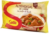 Mängden socker i Almôndega De Carne Bovina Com Molho De Tomate Sadia Pacote 500g