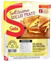 Mängden socker i Queijo Prato Fatiado Sadia Soltíssimo 300g Embalagem Econômica