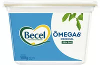 Mängden socker i Margarina Becel Orginal Sem Sal 500g