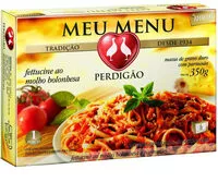 Mängden socker i Fettuccine Ao Molho Bolonhesa Perdigão Meu Menu Pacote 350g