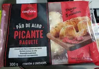 Mängden socker i Pão de Alho Picante Baguete