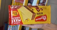 Mängden socker i Biscoito Wafer Recheio Chocolate Bauducco Maxi Pacote 117g