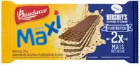 Mängden socker i Biscoito Wafer Recheio Cookies N Creme Bauducco Maxi Pacote 117g