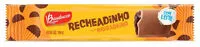 Mängden socker i Biscoito Chocolate Recheio Brigadeiro Bauducco Recheadinho Pacote 104g