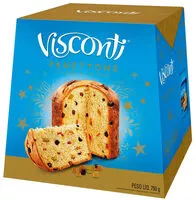 Mängden socker i Panettone Com Frutas Cristalizadas E Uvas Passas Visconti Caixa 750g