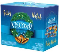 Mängden socker i Cesta De Natal Visconti Caixa 2,245kg 12 Unidades