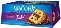 Mängden socker i Bolo De Páscoa Com Gotas De Chocolate Recheio Trufa Visconti Caixa 500g
