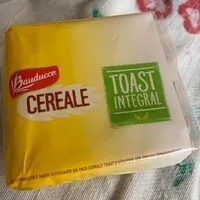 Mängden socker i Toast Bauducco cereale
