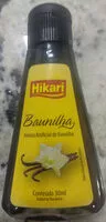 Mängden socker i Extrato de baunilha