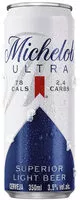 Mängden socker i Cerveja Superior Light Michelob Ultra Lata 350ml