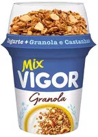 Mängden socker i Iogurte Integral Com Granola E Castanhas Vigor Viv Mix Copo 165g
