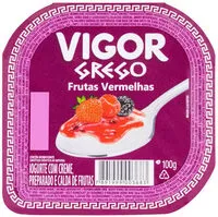 Mängden socker i Iogurte Grego Calda Frutas Vermelhas Vigor Pote 100g