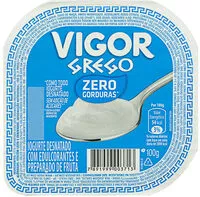 Mängden socker i Iogurte Desnatado Grego Vigor Pote 100g