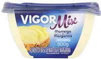 Mängden socker i Manteiga E Margarina Sem Sal Vigor Mix Pote 500g
