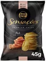 Mängden socker i Batata Frita Lisa Peito De Peru Elma Chips Sensações Pacote 45g