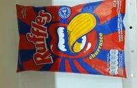 Mängden socker i Batata Frita Ondulada Churrasco Elma Chips Ruffles Pacote 57g