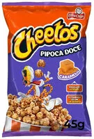 Mängden socker i Pipoca Pronta Doce Caramelizada Elma Chips Cheetos Pacote 45g