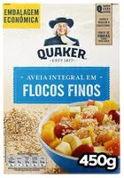 Mängden socker i Aveia Em Flocos Finos Quaker Caixa 450g Embalagem Econômica