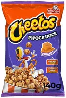 Mängden socker i Pipoca Pronta Doce Caramelizada Elma Chips Cheetos Pacote 140g