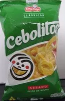Mängden socker i Salgadinho De Milho Elma Chips Cebolitos Clássicos Pacote 60g