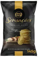 Mängden socker i Batata Frita Lisa Frango Grelhado Lays Sensações Premium Pacote 145g