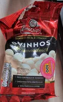 Mängden socker i Ovinhos De Amendoim Elma Chips Pacote 65g