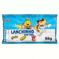Mängden socker i Kit Salgadinho Elma Chips Lanchinho Sortido 98g 5 Unidades