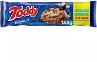 Mängden socker i Biscoito Cookie Original Toddy Pacote 133g Embalagem Econômica