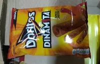Mängden socker i Doritos  Dinamita 84g