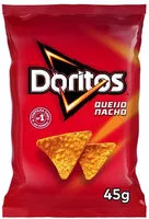 Mängden socker i Salgadinho De Milho Queijo Nacho Doritos Pacote 45g
