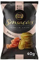 Mängden socker i Batata Frita Lisa Peito De Peru Lays Sensações Premium Pacote 40g