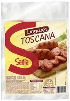 Mängden socker i Linguiça Toscana Sadia 950g