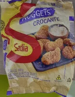 Mängden socker i Empanado De Frango Crocante Sadia Nuggets Pacote 300g