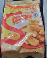 Mängden socker i Empanado De Frango Queijo Sadia Nuggets Pacote 300g