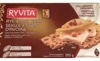 Mängden socker i Mpm - Ryvita Rye & Oat