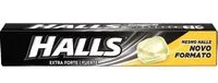 Mängden socker i Bala Mentol Extra Forte Halls Pacote 27,5g