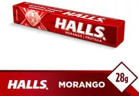 Mängden socker i Bala Morango Halls Pacote 28g